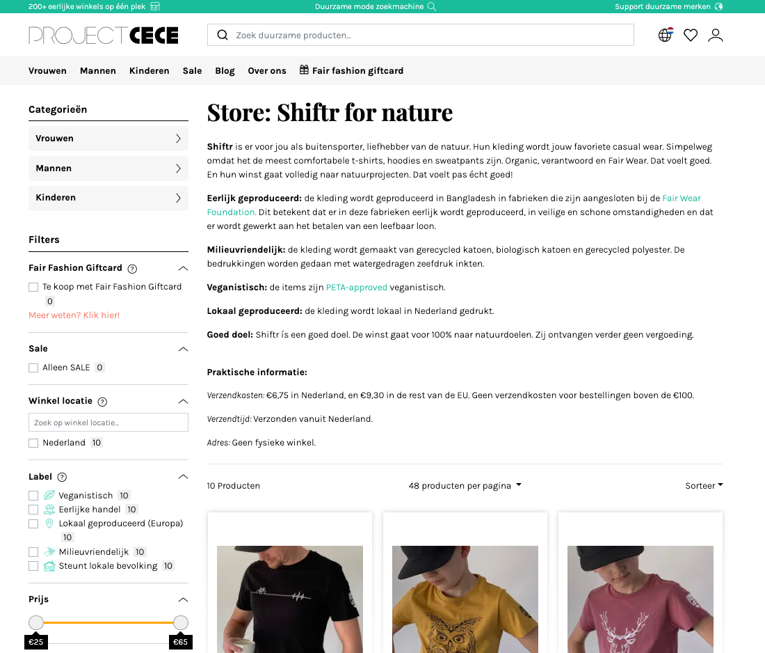 Shiftr doet mee aan Project Cece