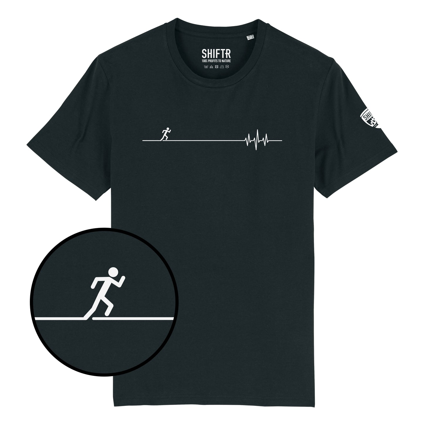 Running Heartbeat T-shirt